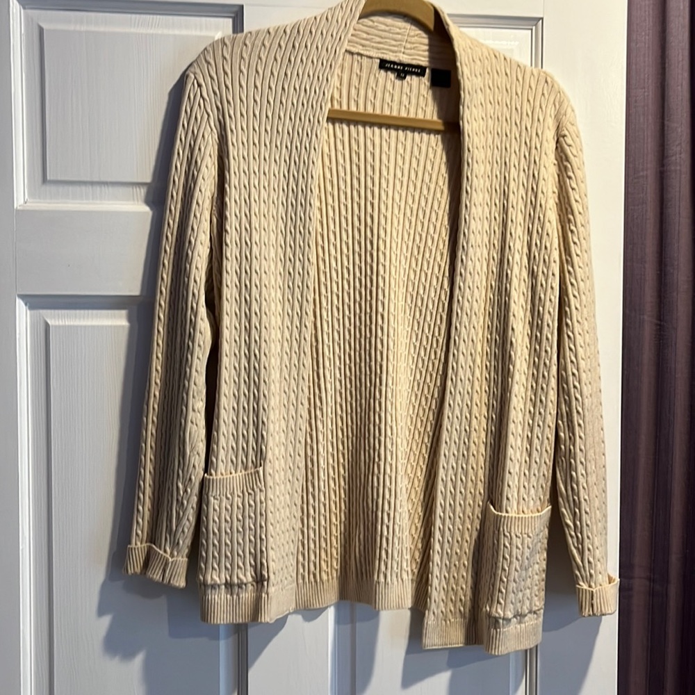 Jeanne Pierre cardigan beige